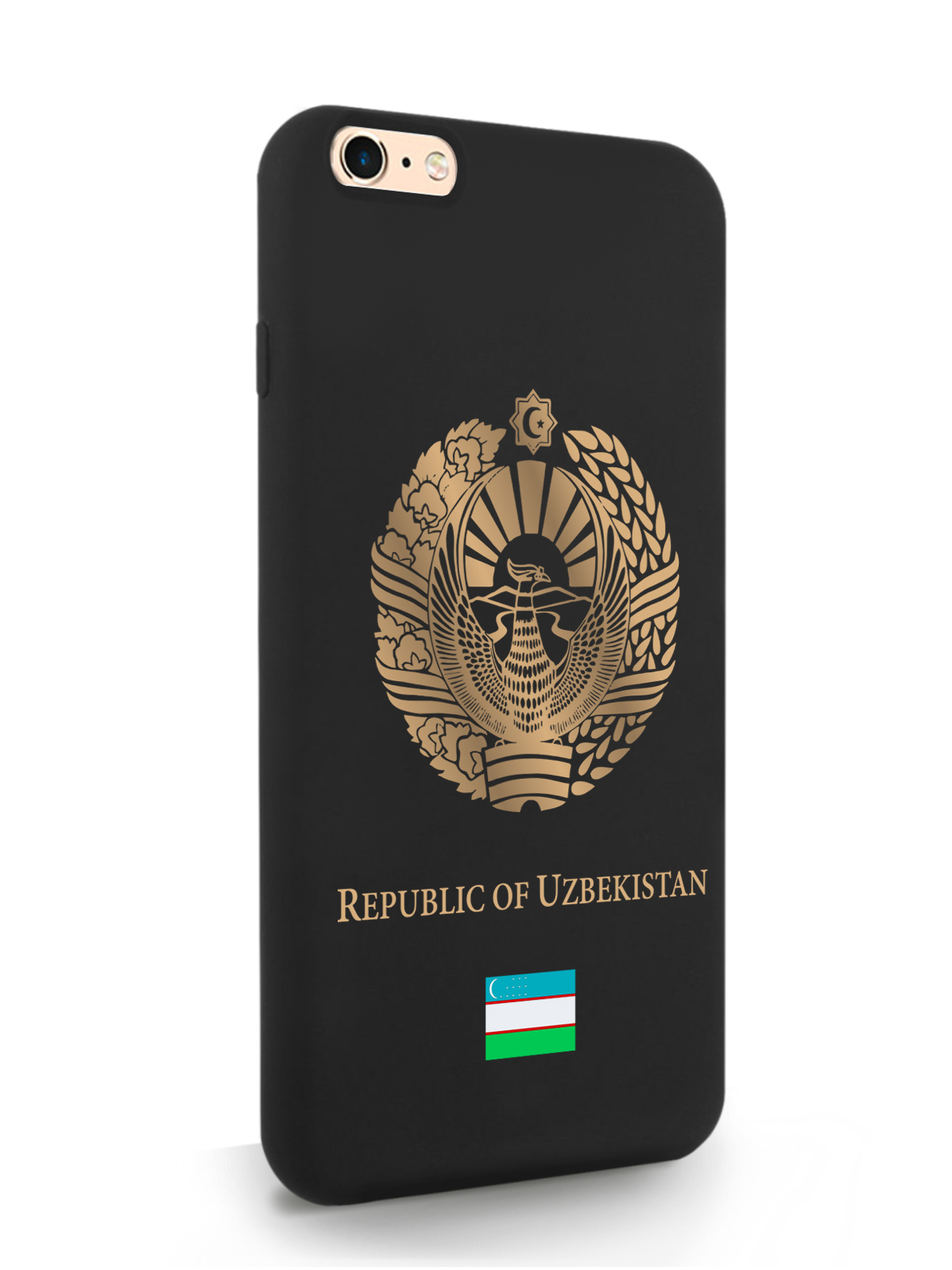 Чехол SignumCase для iPhone 6/6s Plus Золотой Герб Узбекистана, черный, Золотистый;черный
Чехол SignumCase для iPhone 6/6s Plus Золотой Герб Узбекистана, черный, Золотистый;черный