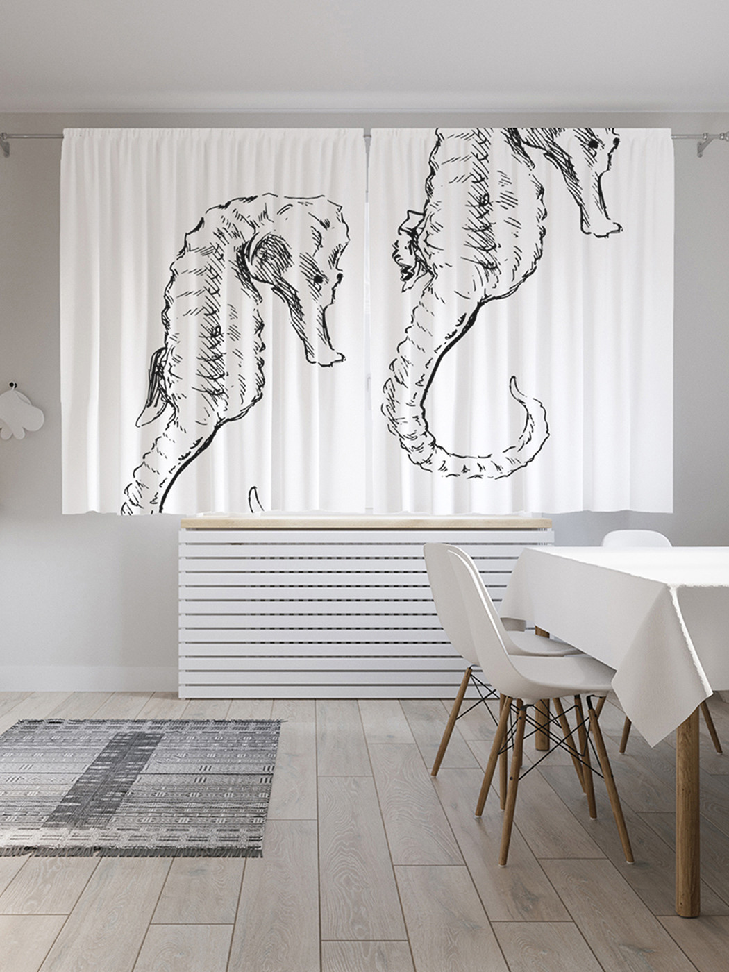 Шторы JoyArty с фотопечатью "Морские коньки" из сатена, 290х180 см, Морские коньки
Шторы JoyArty с фотопечатью "Морские коньки" из сатена, 290х180 см, Морские коньки