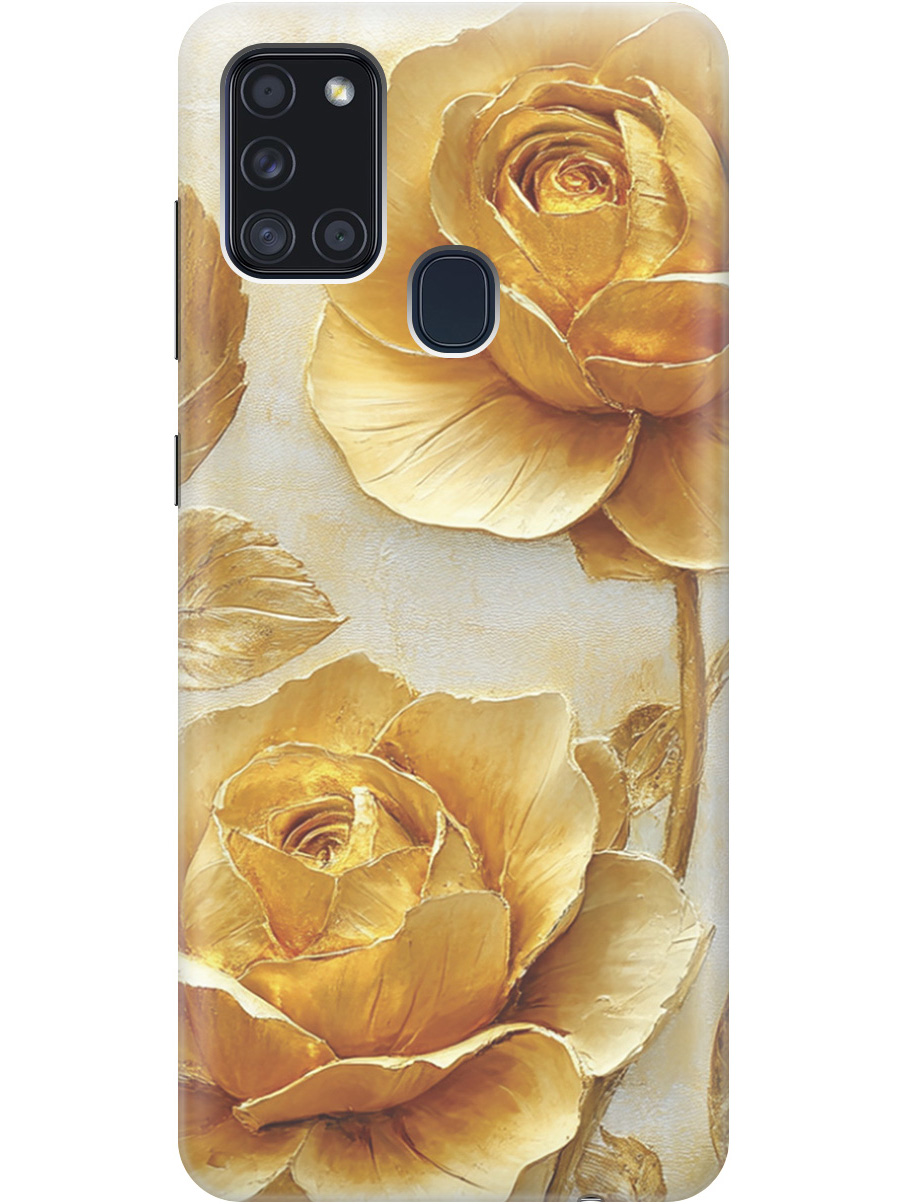 Силиконовый чехол на Samsung Galaxy A21s с принтом "Золотые розы", Прозрачный;золотистый;белый, 723009323
Силиконовый чехол на Samsung Galaxy A21s с принтом "Золотые розы", Прозрачный;золотистый;белый, 723009323