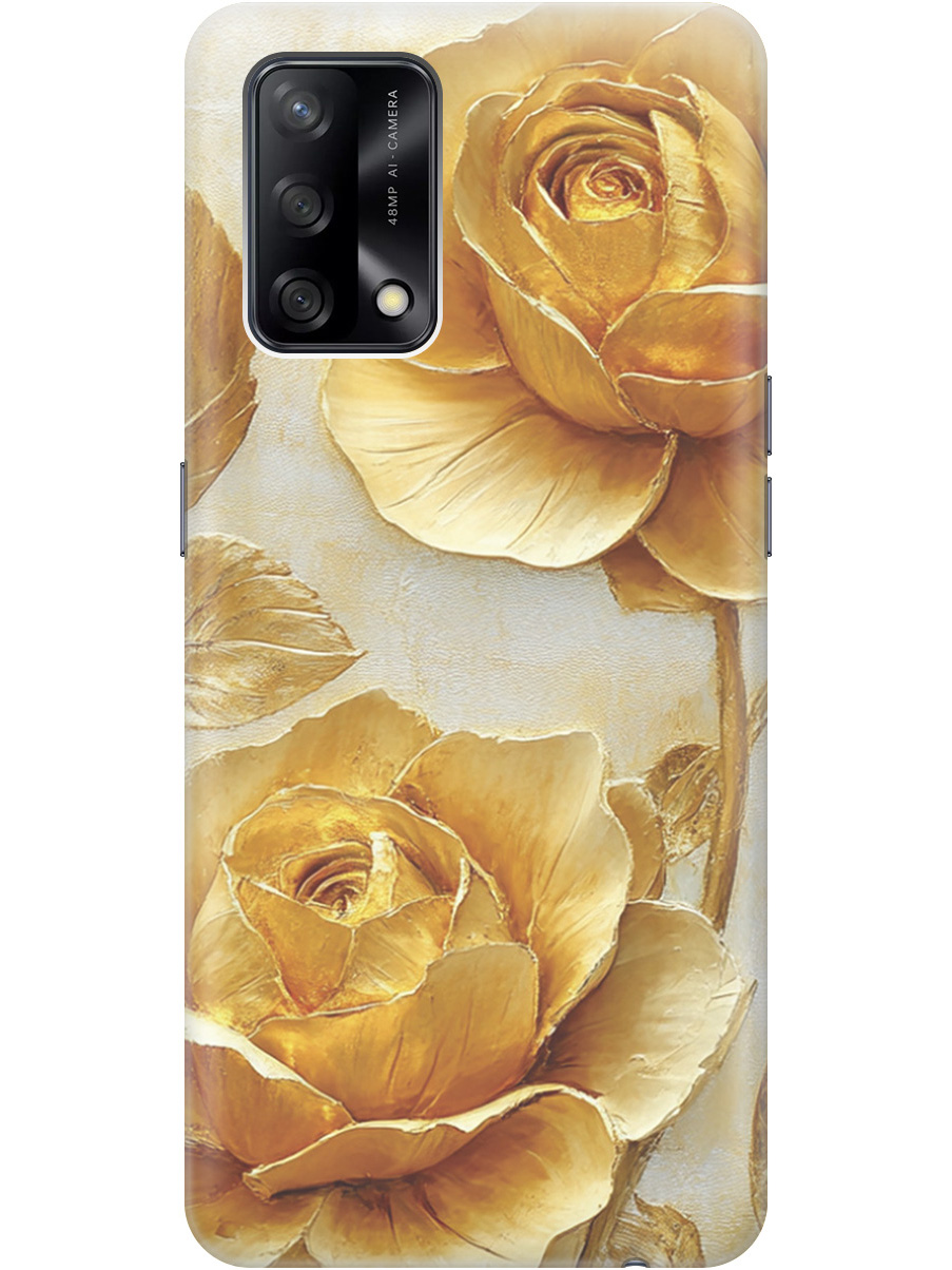 Силиконовый чехол на OPPO A74 с принтом "Золотые розы", Прозрачный;золотистый;белый, 726147223
Силиконовый чехол на OPPO A74 с принтом "Золотые розы", Прозрачный;золотистый;белый, 726147223