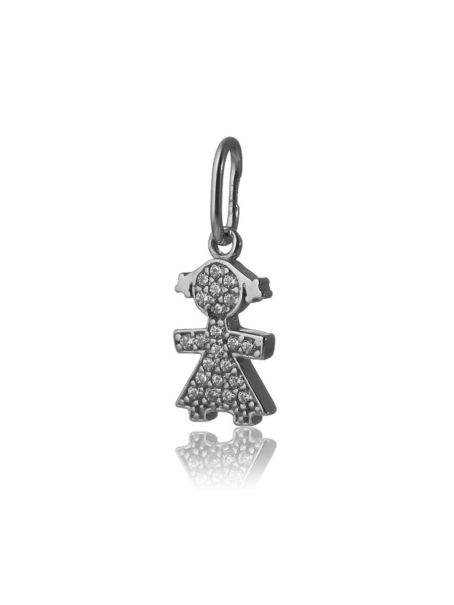 фото Подвеска из серебра с фианитом top crystal 40435243