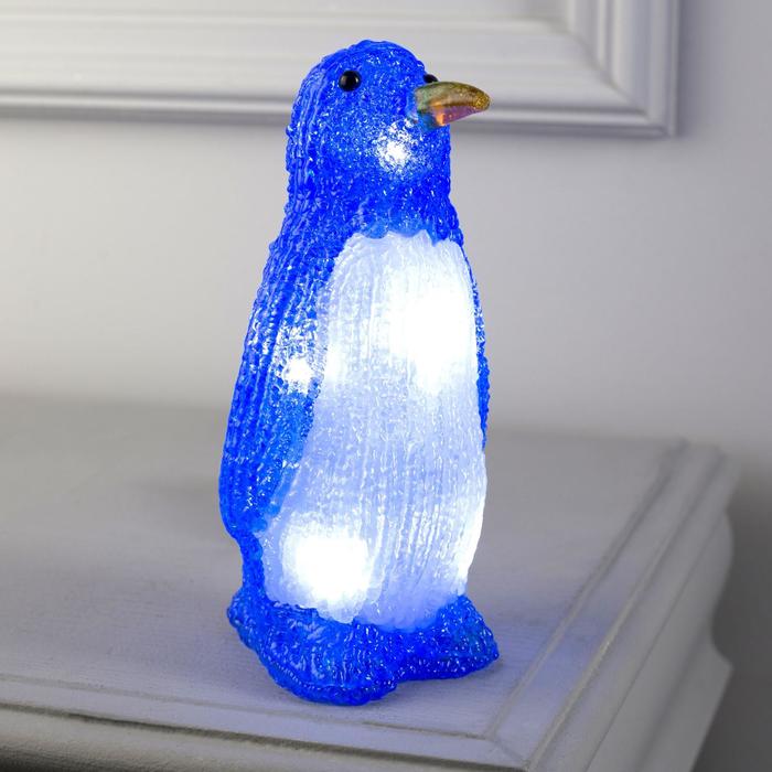 Светодиодная фигура Пингвин 7 × 20 × 7 см, акрил, 10 LED, батарейки ААх2 (не в комплекте
Светодиодная фигура Пингвин 7 × 20 × 7 см, акрил, 10 LED, батарейки ААх2 (не в комплекте