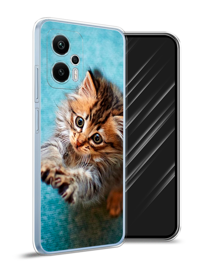 Чехол Awog на Redmi Note 12T Pro "Котенок просит есть", Бирюзовый;коричневый;белый, 319150-2
Чехол Awog на Redmi Note 12T Pro "Котенок просит есть", Бирюзовый;коричневый;белый, 319150-2