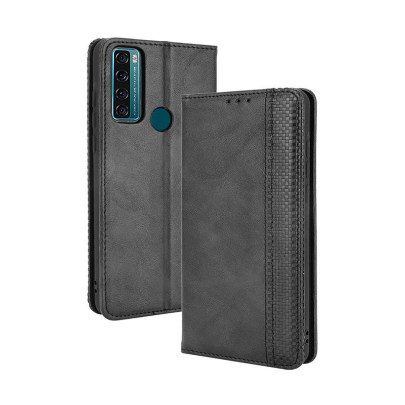 Чехол-книжка MyPads из кожи с мульти-подставкой и визитницей для TCL 20SE "Ретро" черный
Чехол-книжка MyPads из кожи с мульти-подставкой и визитницей для TCL 20SE "Ретро" черный