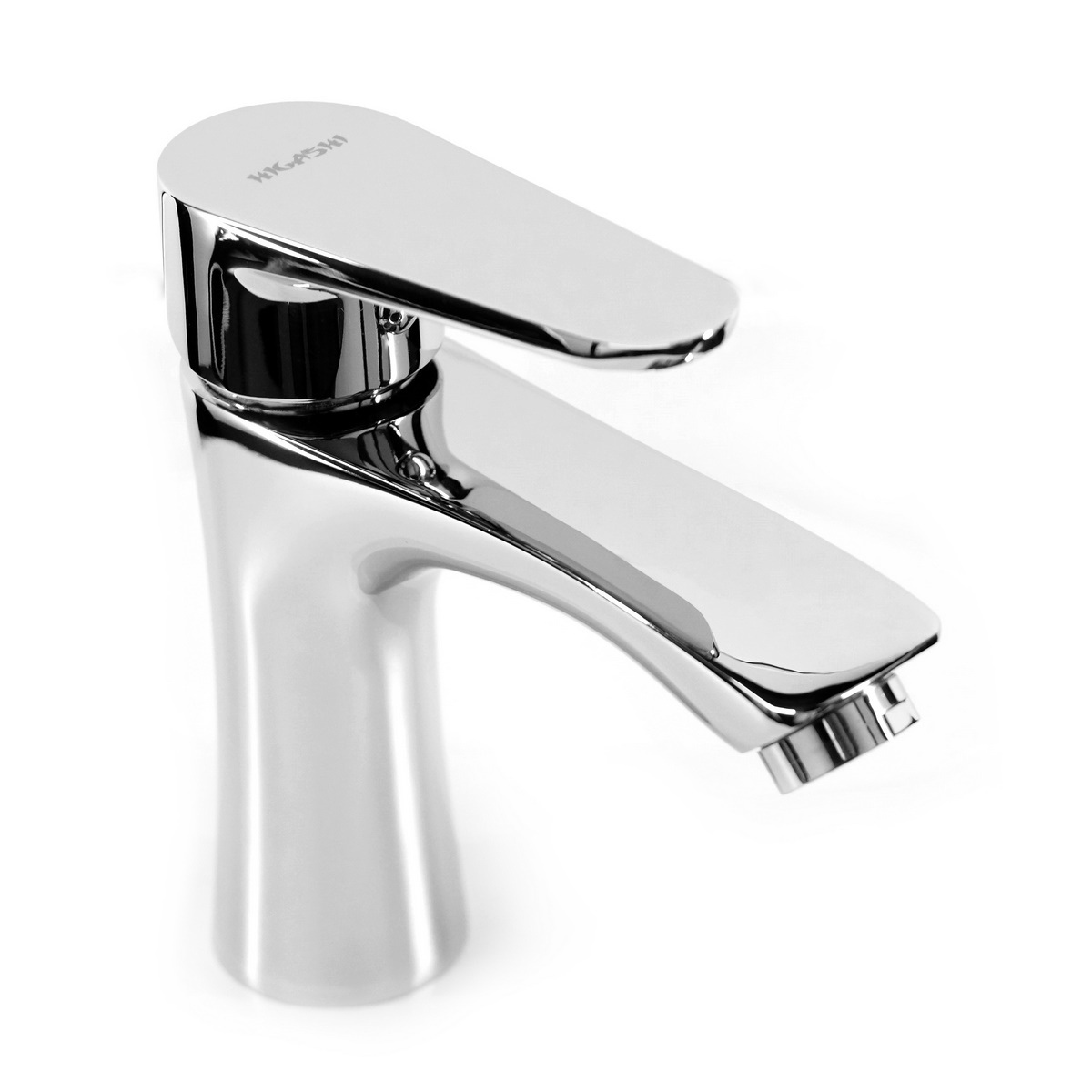 фото Однорычажный смеситель для раковины higashi hg07-601, цвет хром