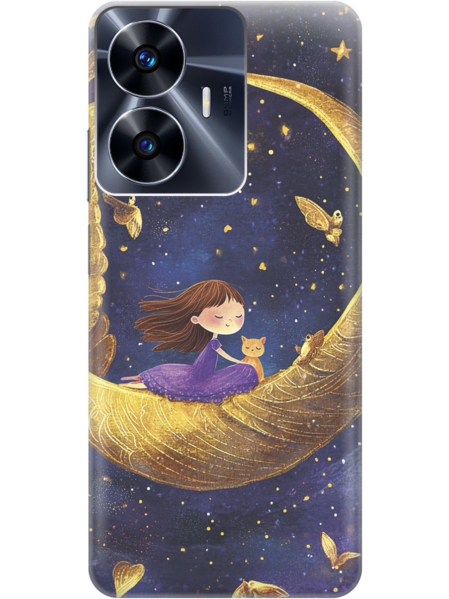 Силиконовый чехол на Realme C55 с принтом "Девочка и месяц", Прозрачный;золотистый;черный, 768742772
Силиконовый чехол на Realme C55 с принтом "Девочка и месяц", Прозрачный;золотистый;черный, 768742772