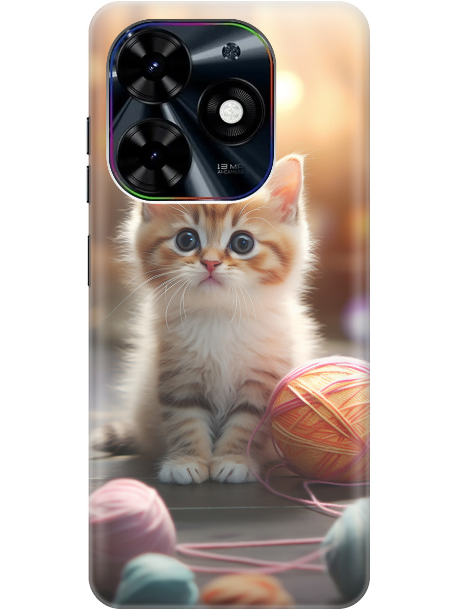 Чехол на Tecno Pop 8 / Spark Go 2024 / Spark 20 / 20C "Котик и нитки", Белый;желтый;розовый, 20011864
Чехол на Tecno Pop 8 / Spark Go 2024 / Spark 20 / 20C "Котик и нитки", Белый;желтый;розовый, 20011864
