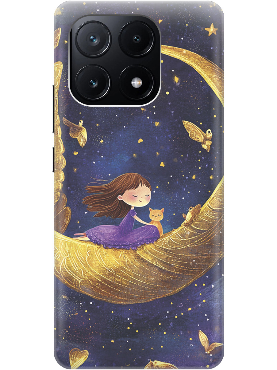 Силиконовый чехол на Xiaomi Poco X6 Pro 5G с принтом "Девочка и месяц", Прозрачный;золотистый;черный, 780484172
Силиконовый чехол на Xiaomi Poco X6 Pro 5G с принтом "Девочка и месяц", Прозрачный;золотистый;черный, 780484172