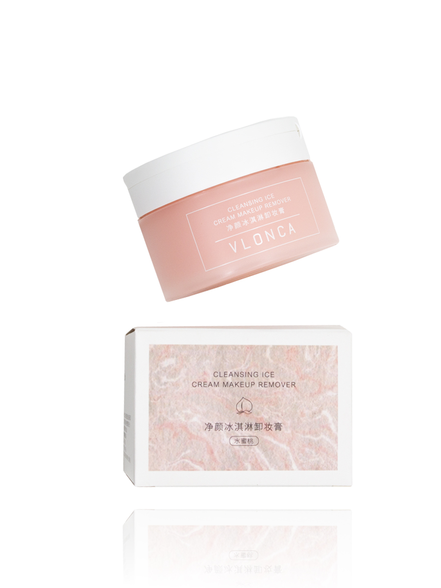 Масло для снятия макияжа с персиком Vlonca Cleansing Ice Cream Makeup Remover, 100 г, Персик
Масло для снятия макияжа с персиком Vlonca Cleansing Ice Cream Makeup Remover, 100 г, Персик