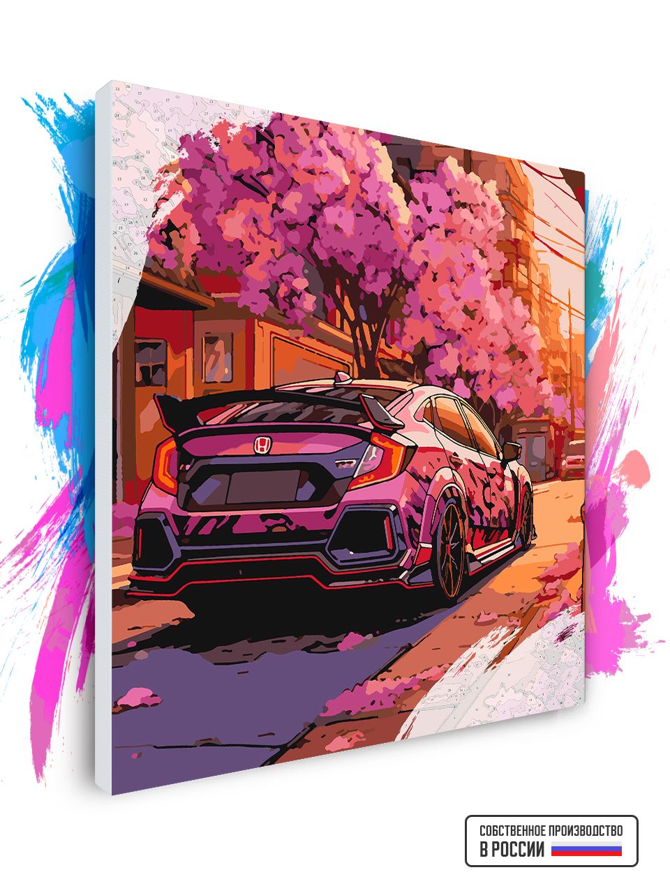 Картина по номерам Красиво Красим Honda Civic type R, 120 х 120 см, Honda Civic type R
Картина по номерам Красиво Красим Honda Civic type R, 120 х 120 см, Honda Civic type R