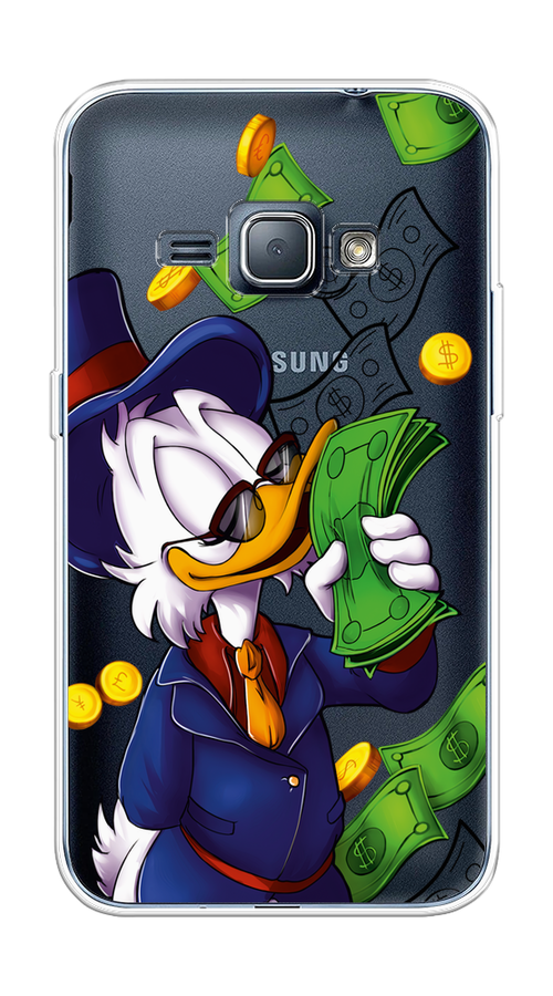 Чехол на Samsung Galaxy J1 2016 "Scrooge McDuck with Money", Синий;зеленый;белый, 22150-6
Чехол на Samsung Galaxy J1 2016 "Scrooge McDuck with Money", Синий;зеленый;белый, 22150-6