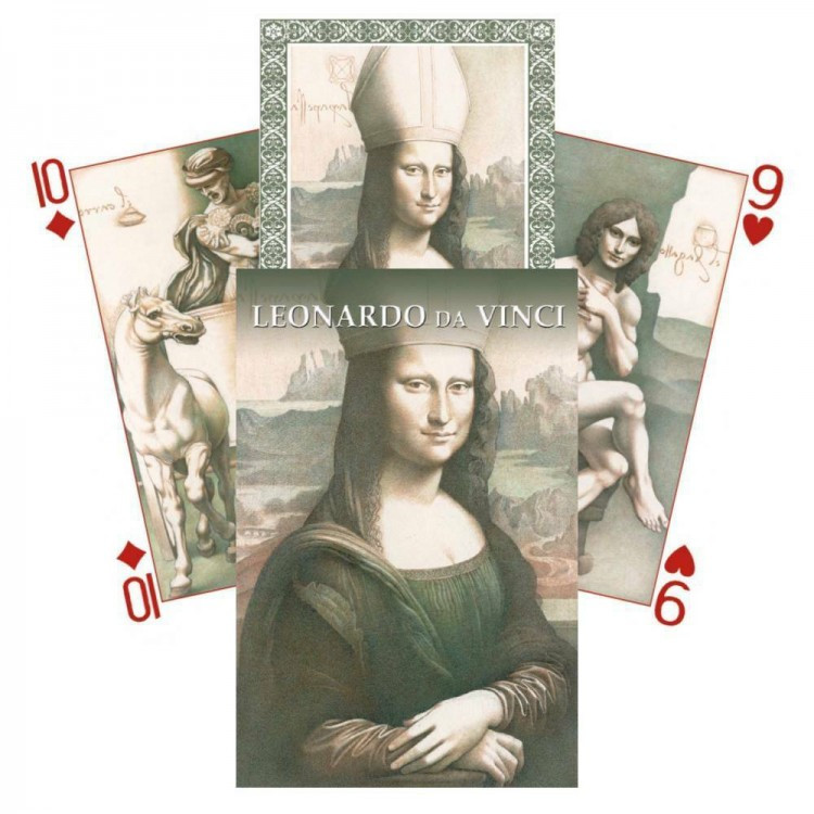 Игральные карты Леонардо да Винчи / Leonardo Da Vinci - Lo Scarabeo, Игральные карты Леонардо да Винчи
Игральные карты Леонардо да Винчи / Leonardo Da Vinci - Lo Scarabeo, Игральные карты Леонардо да Винчи
