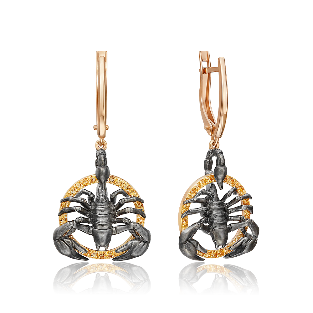 Серьги подвески из красного золота PLATINA jewelry 02-5285-00-206-1111, цитрин, 02-5285-00-206-1111
Серьги подвески из красного золота PLATINA jewelry 02-5285-00-206-1111, цитрин, 02-5285-00-206-1111
