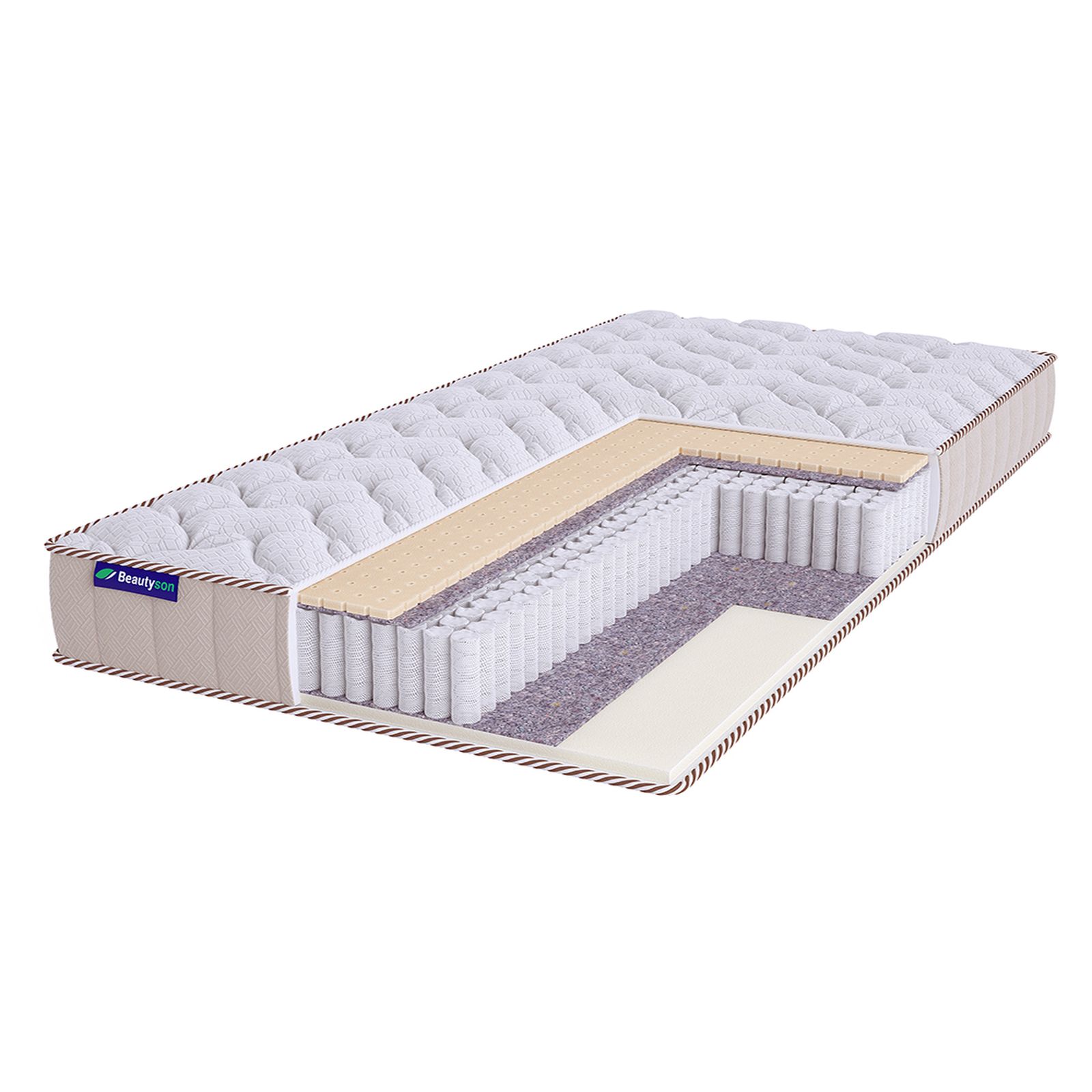 Матрас Beautyson Roll Spring Soft Latex 1 S1200 Lux, 165х120, 19 см, пружинный, Белый, Roll Spring Soft Latex 1 S1200 Lux
Матрас Beautyson Roll Spring Soft Latex 1 S1200 Lux, 165х120, 19 см, пружинный, Белый, Roll Spring Soft Latex 1 S1200 Lux