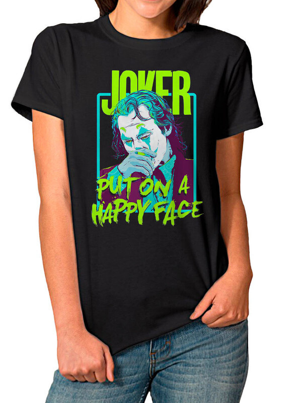 Футболка женская Design Heroes Джокер - Put On a Happy Face черная L, Джокер - Put On a Happy Face
Футболка женская Design Heroes Джокер - Put On a Happy Face черная L, Джокер - Put On a Happy Face
