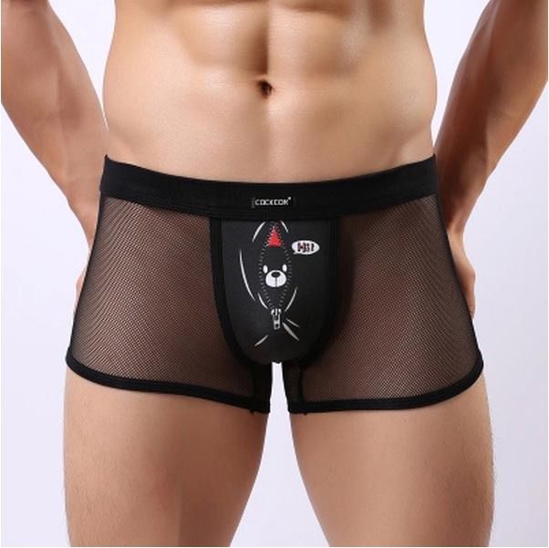 Мужские трусы-боксеры из сетки Cockcon Unzip-Me Boxer с пикантным принтом M красный
Мужские трусы-боксеры из сетки Cockcon Unzip-Me Boxer с пикантным принтом M красный