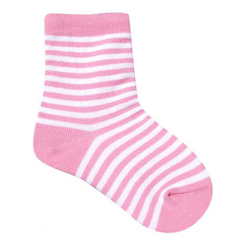 фото Носки ашан красная птица хлопок розовые в полосочку р 12-14
