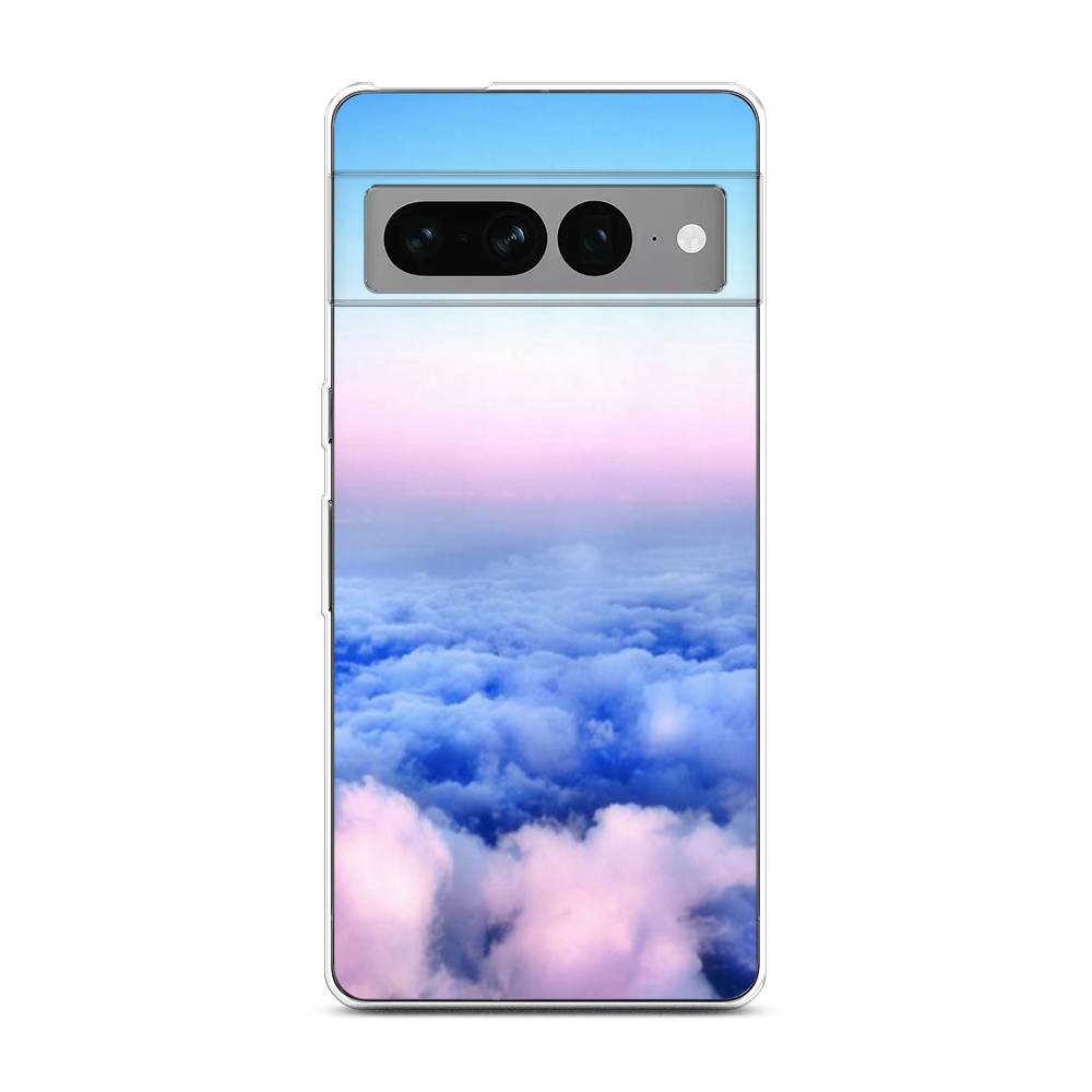 фото Силиконовый чехол "облака" на google pixel 7 pro / гугл пиксель 7 про awog