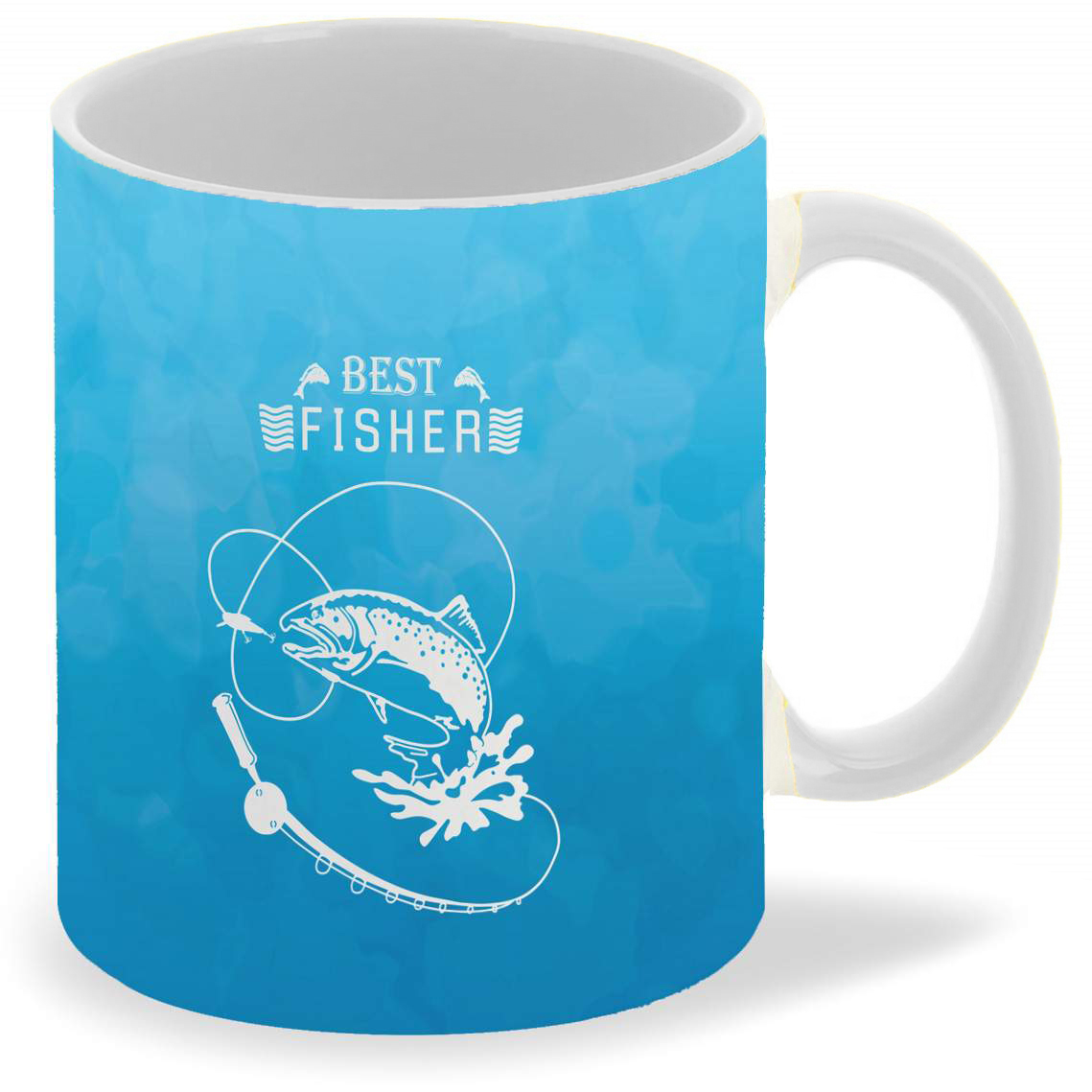 Кружка CoolPodarok Рыбалка Best fisher 
Кружка CoolPodarok Рыбалка Best fisher