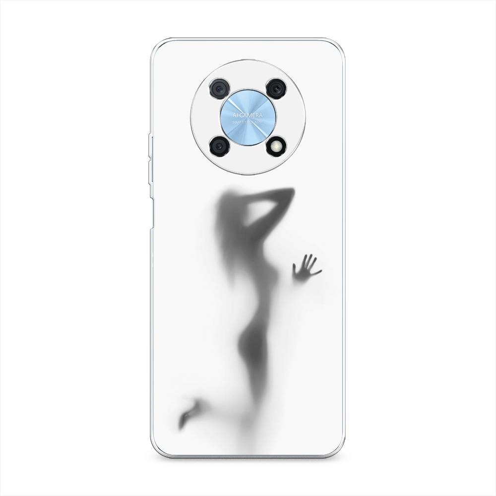 фото Силиконовый чехол "стекло в душе" на huawei nova y90 / хуавей нова 90 awog