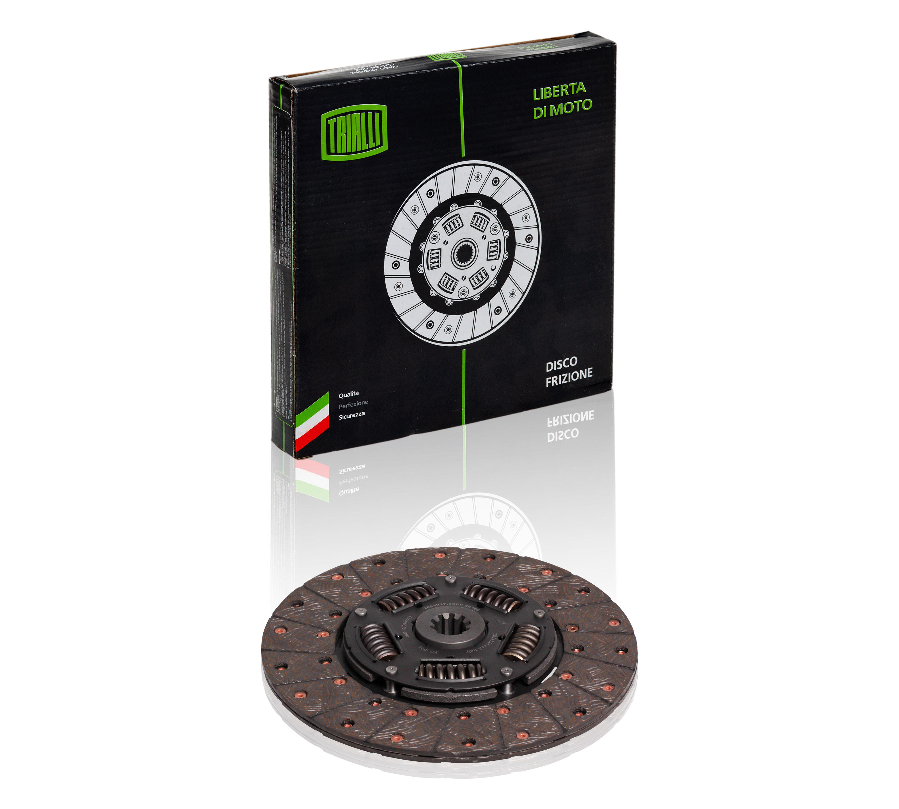 фото Диск сцепления trialli ведомый для iveco daily iii-iv (01-) fd 1602