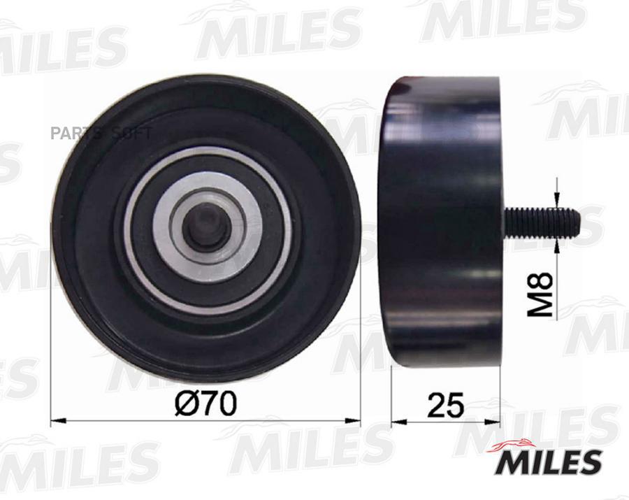 MILES AG03080 Ролик ремня приводного FORD FOCUS/ESCORT 1.3-1.6 -04 (INA 532050110) AG03080
MILES AG03080 Ролик ремня приводного FORD FOCUS/ESCORT 1.3-1.6 -04 (INA 532050110) AG03080