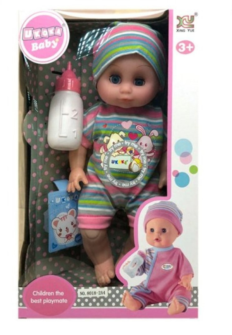Игровой набор Наша Игрушка Мой малыш, Игр. наб. Мой малыш, в компл. пупс 35см озвуч., пьет, писает, предм. 1шт., эл. пит. AG13х3шт. вх. в компл., кор.
Игровой набор Наша Игрушка Мой малыш, Игр. наб. Мой малыш, в компл. пупс 35см озвуч., пьет, писает, предм. 1шт., эл. пит. AG13х3шт. вх. в компл., кор.