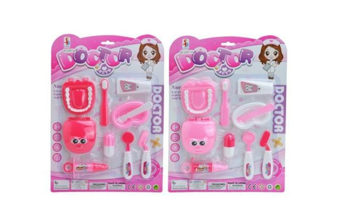 Игровой набор Наша Игрушка Стоматолог, в компл. предм. 10шт. в ассорт., блистер, Игр. наб. Стоматолог, в компл. предм. 10шт. в ассорт., блистер
Игровой набор Наша Игрушка Стоматолог, в компл. предм. 10шт. в ассорт., блистер, Игр. наб. Стоматолог, в компл. предм. 10шт. в ассорт., блистер