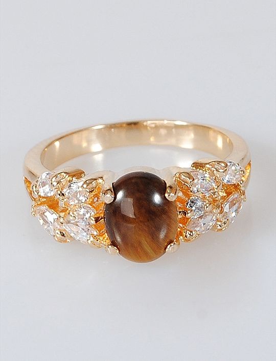 Кольцо из бижутерного сплава р. Lotus Jewelry 43R-29ti, тигровый глаз/циркон, 43R-29ti
Кольцо из бижутерного сплава р. Lotus Jewelry 43R-29ti, тигровый глаз/циркон, 43R-29ti