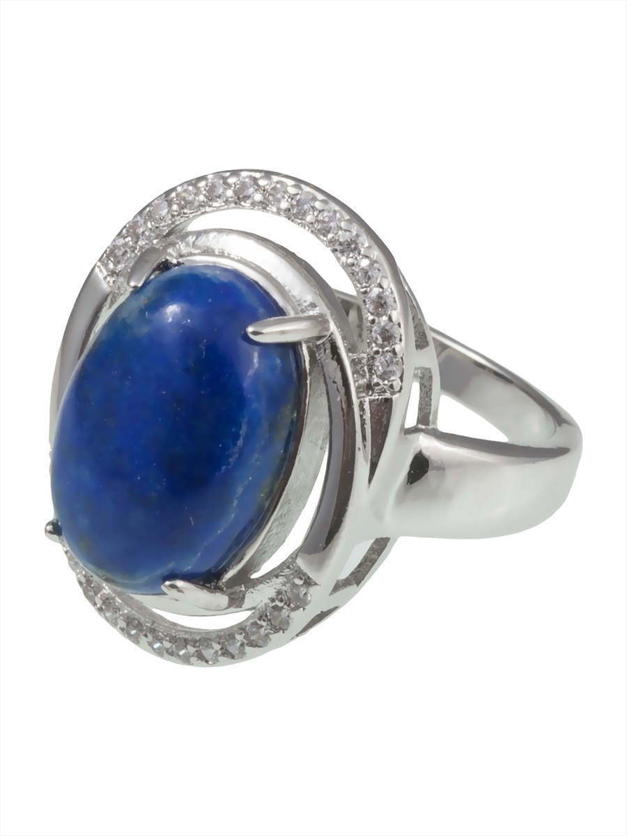 Кольцо из бижутерного сплава р. 18 Lotus Jewelry RH3043R-22la, лазурит/циркон, RH3043R-22la
Кольцо из бижутерного сплава р. 18 Lotus Jewelry RH3043R-22la, лазурит/циркон, RH3043R-22la