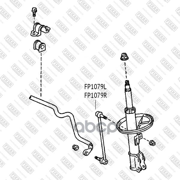 Тяга Переднего Стабилизатора L Lexus Rx I 300 97-03Toyota Camry 96-01 Fixar Fp1079l FIXAR
Тяга Переднего Стабилизатора L Lexus Rx I 300 97-03Toyota Camry 96-01 Fixar Fp1079l FIXAR