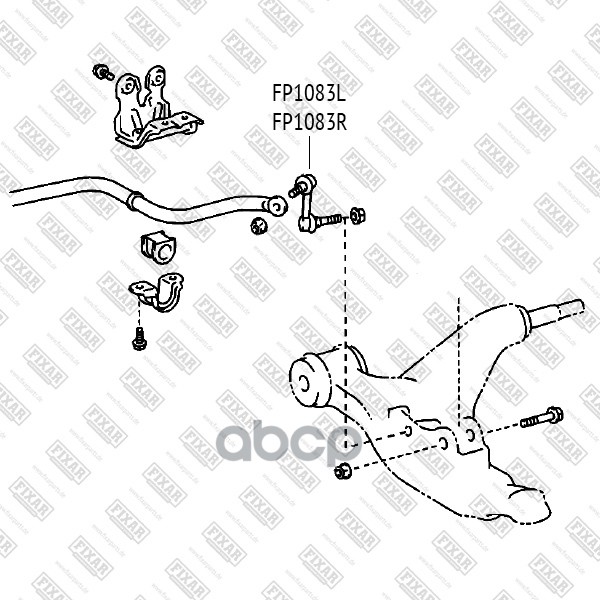 Тяга Переднего Стабилизатора L Lexus Is Ii 08-13Gs Iv 2012- Fixar Fp1083l FIXAR FP1083L
Тяга Переднего Стабилизатора L Lexus Is Ii 08-13Gs Iv 2012- Fixar Fp1083l FIXAR FP1083L