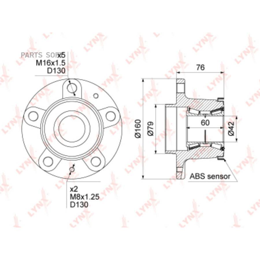Подшипник ступицы задней Fiat Ducato 06>11 Citroen Jumper 06>19 Peugeot Boxer 06> Lynx WH1
Подшипник ступицы задней Fiat Ducato 06>11 Citroen Jumper 06>19 Peugeot Boxer 06> Lynx WH1