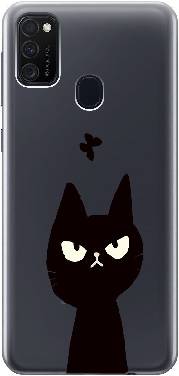Чехол на Samsung Galaxy M21/M30s с принтом "Disgruntled Cat" прозрачный, Прозрачный;черный, 5421
Чехол на Samsung Galaxy M21/M30s с принтом "Disgruntled Cat" прозрачный, Прозрачный;черный, 5421