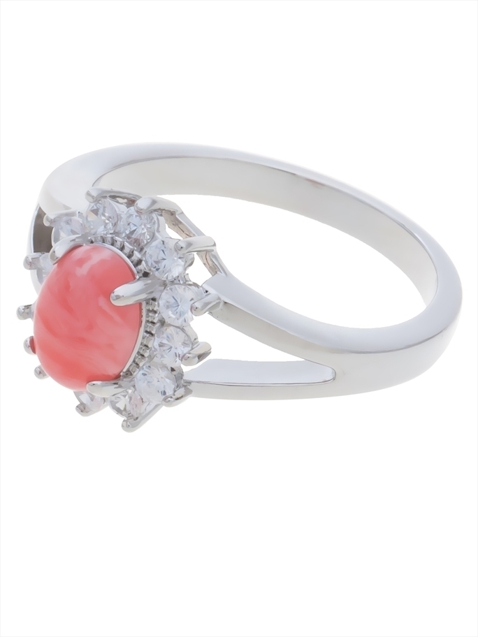 Кольцо из бижутерного сплава р. Lotus Jewelry RH19R-029Ruodochrosite, родохрозит/циркон, RH19R-029Ruodochrosite
Кольцо из бижутерного сплава р. Lotus Jewelry RH19R-029Ruodochrosite, родохрозит/циркон, RH19R-029Ruodochrosite