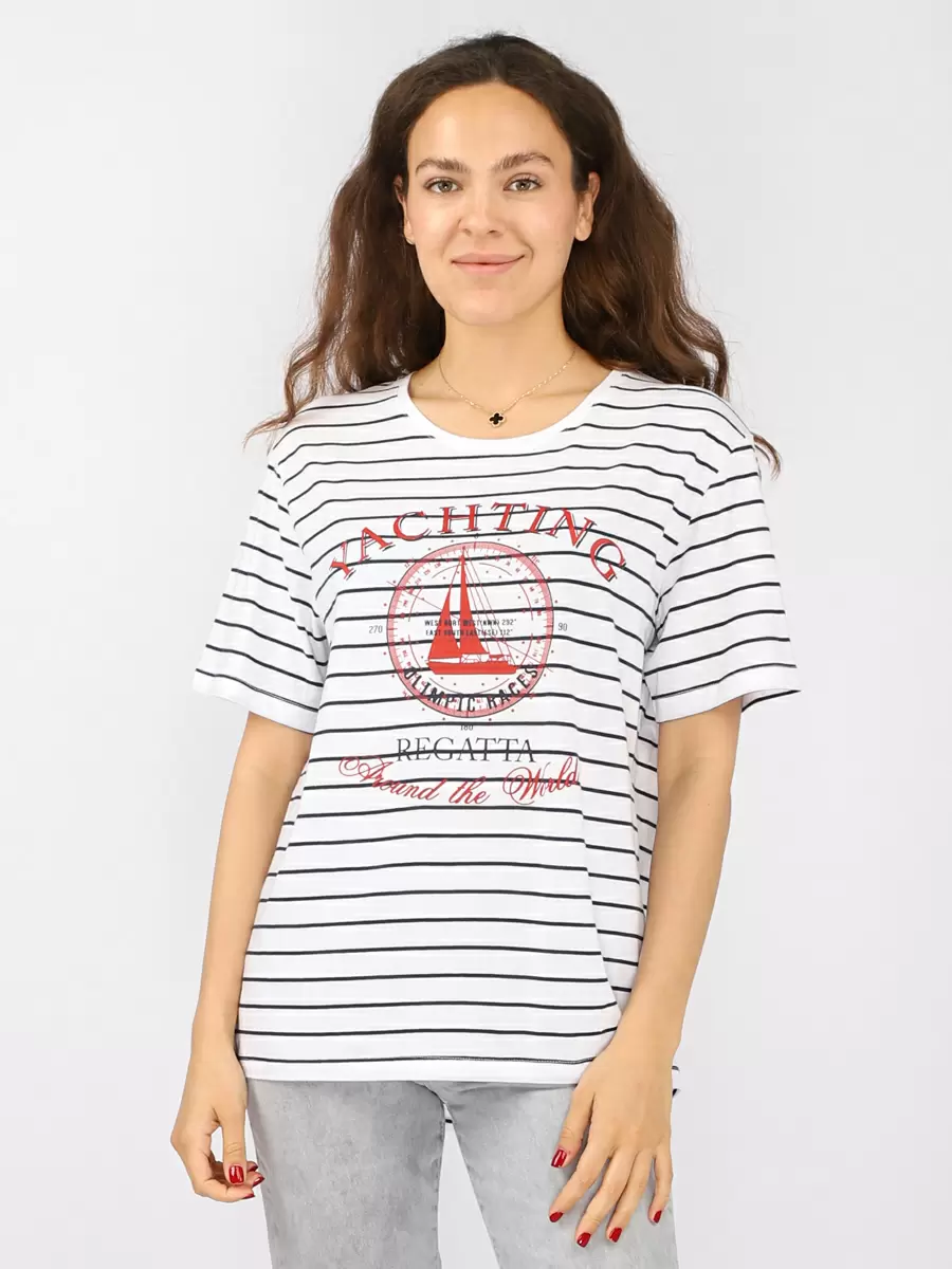 Футболка женская JOGGY J7787 WOMEN T.SHIRT WH-NAVY синяя XS, J7787 WOMEN T.SHIRT WH-NAVY
Футболка женская JOGGY J7787 WOMEN T.SHIRT WH-NAVY синяя XS, J7787 WOMEN T.SHIRT WH-NAVY