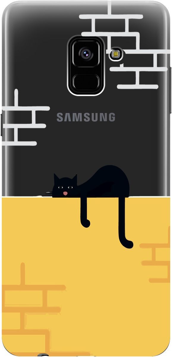 Чехол на Samsung Galaxy A8+ (2018) с принтом "Lazy Cat" прозрачный, Прозрачный;желтый, 5407
Чехол на Samsung Galaxy A8+ (2018) с принтом "Lazy Cat" прозрачный, Прозрачный;желтый, 5407
