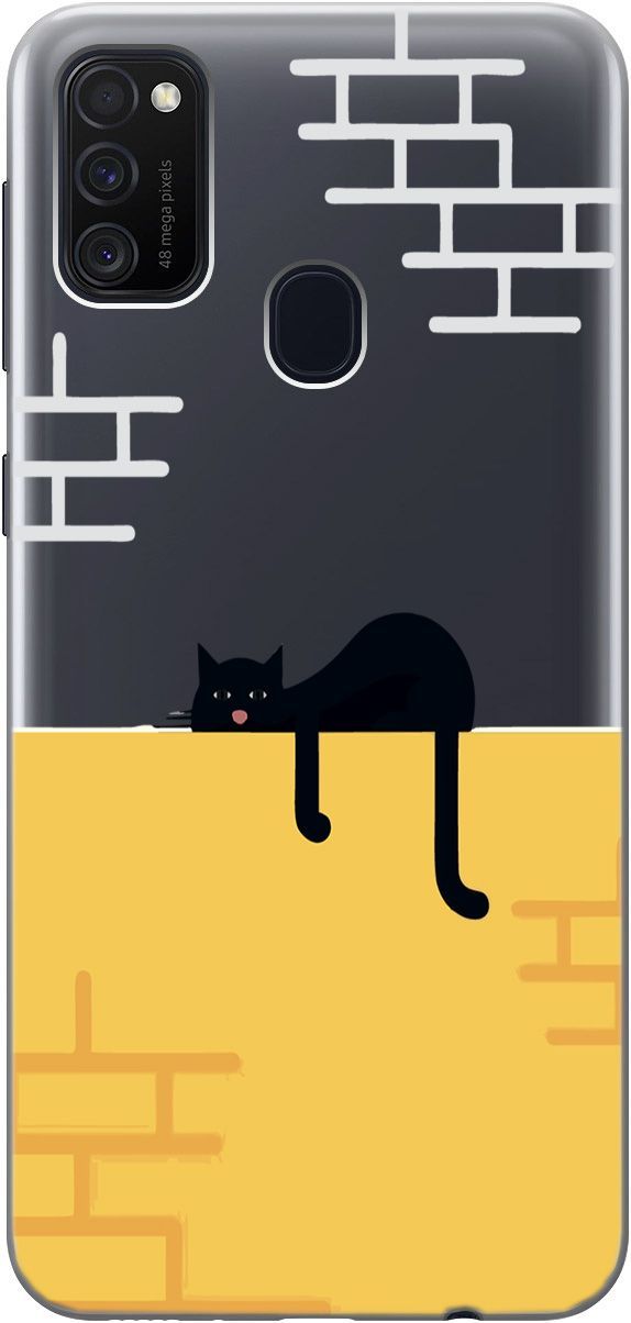 Чехол на Samsung Galaxy M21/M30s с принтом "Lazy Cat" прозрачный, Прозрачный;желтый, 5421
Чехол на Samsung Galaxy M21/M30s с принтом "Lazy Cat" прозрачный, Прозрачный;желтый, 5421
