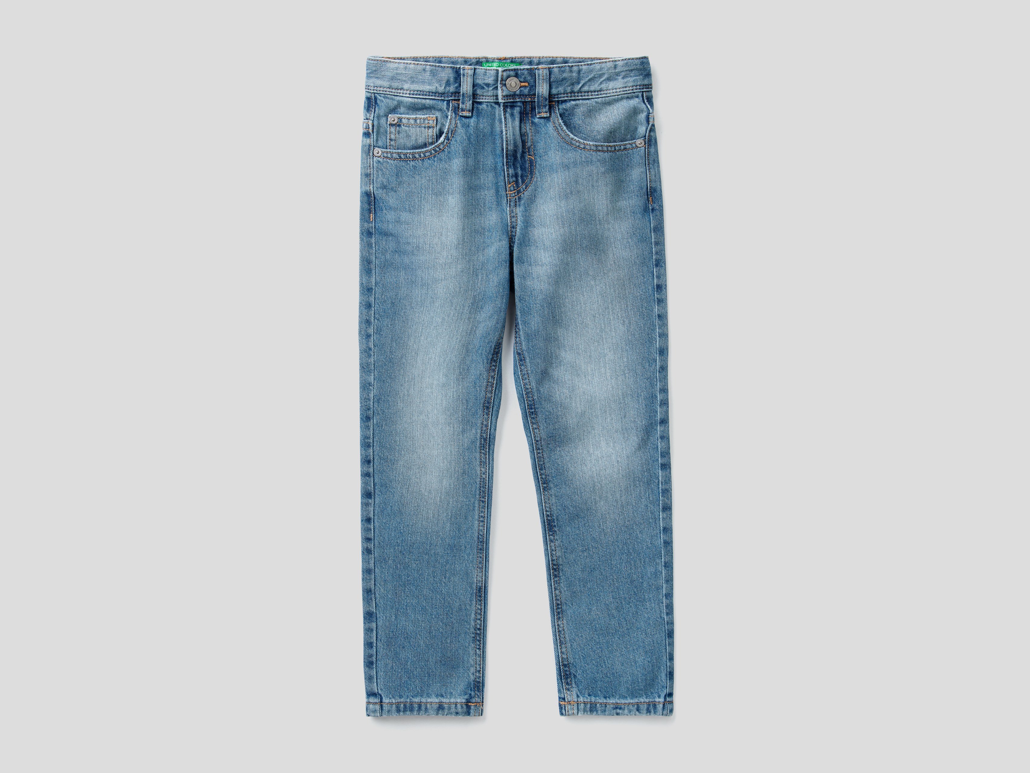 фото Джинсы для мальчиков benetton цв. разноцветный р.128 united colors of benetton