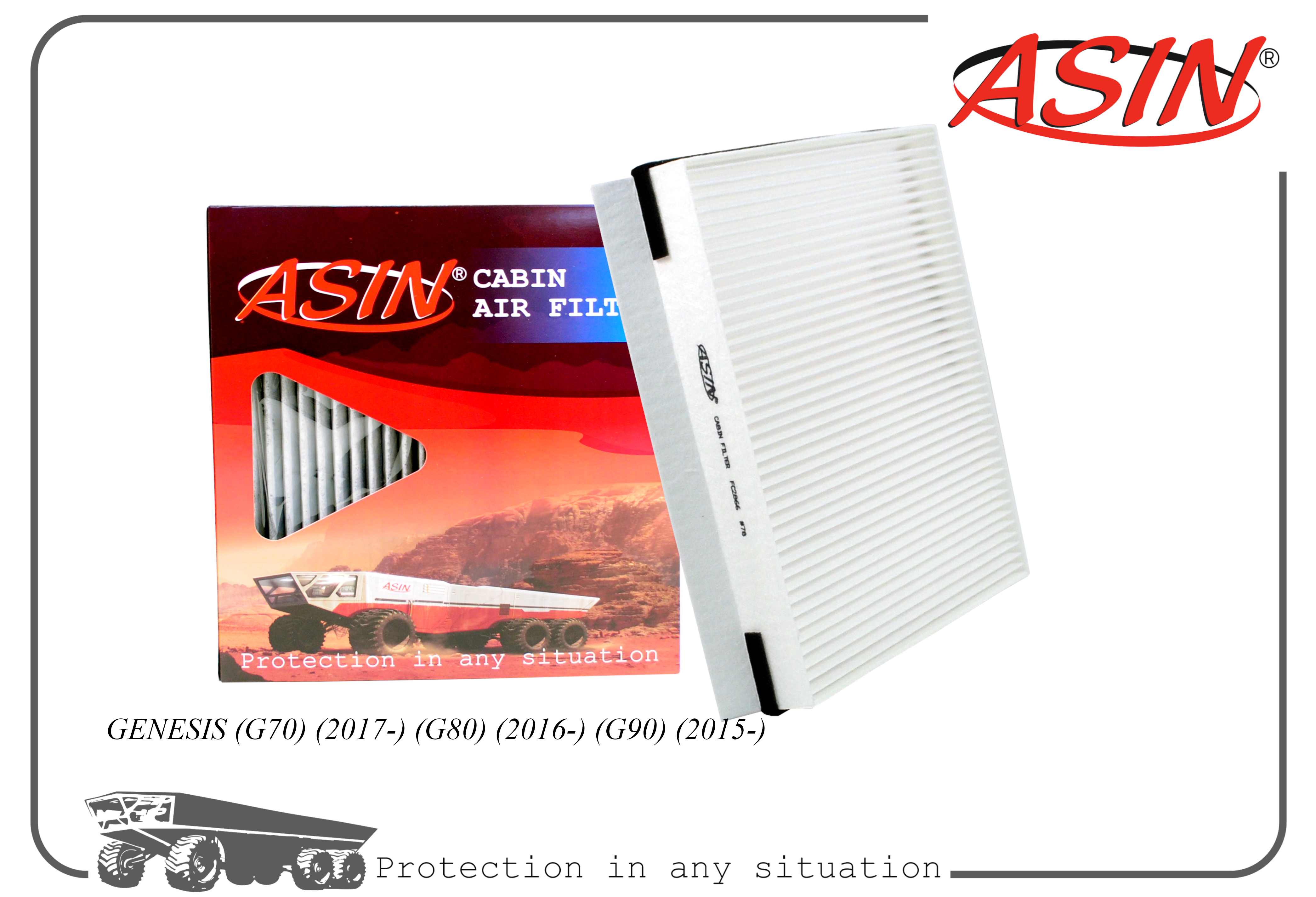 Фильтр салонный ASIN.FC2866 GENESIS (G70) (2017-) (G80) (2016-) (G90) (2015-), ASIN.FC2866
Фильтр салонный ASIN.FC2866 GENESIS (G70) (2017-) (G80) (2016-) (G90) (2015-), ASIN.FC2866