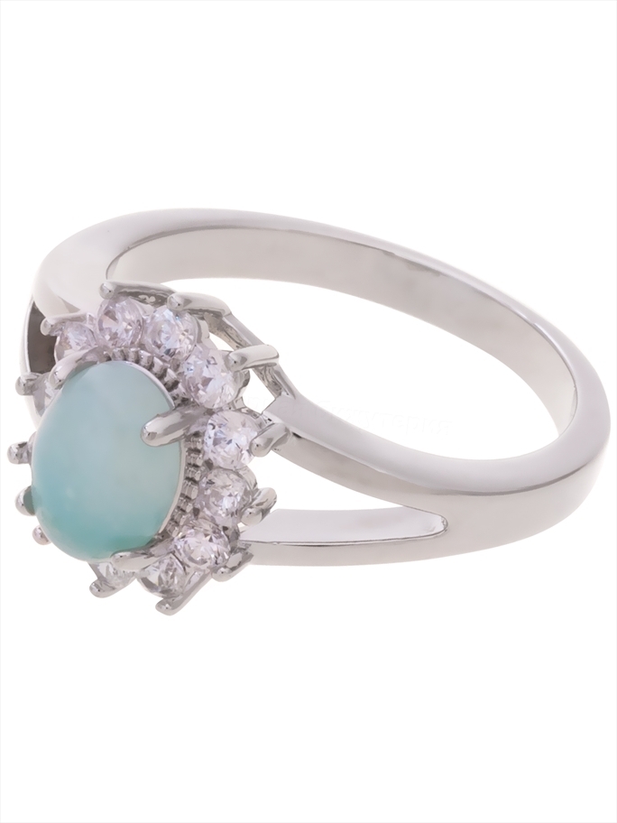 Кольцо из бижутерного сплава р. 18 Lotus Jewelry RH19R-029amazonite, амазонит/циркон, RH19R-029amazonite
Кольцо из бижутерного сплава р. 18 Lotus Jewelry RH19R-029amazonite, амазонит/циркон, RH19R-029amazonite