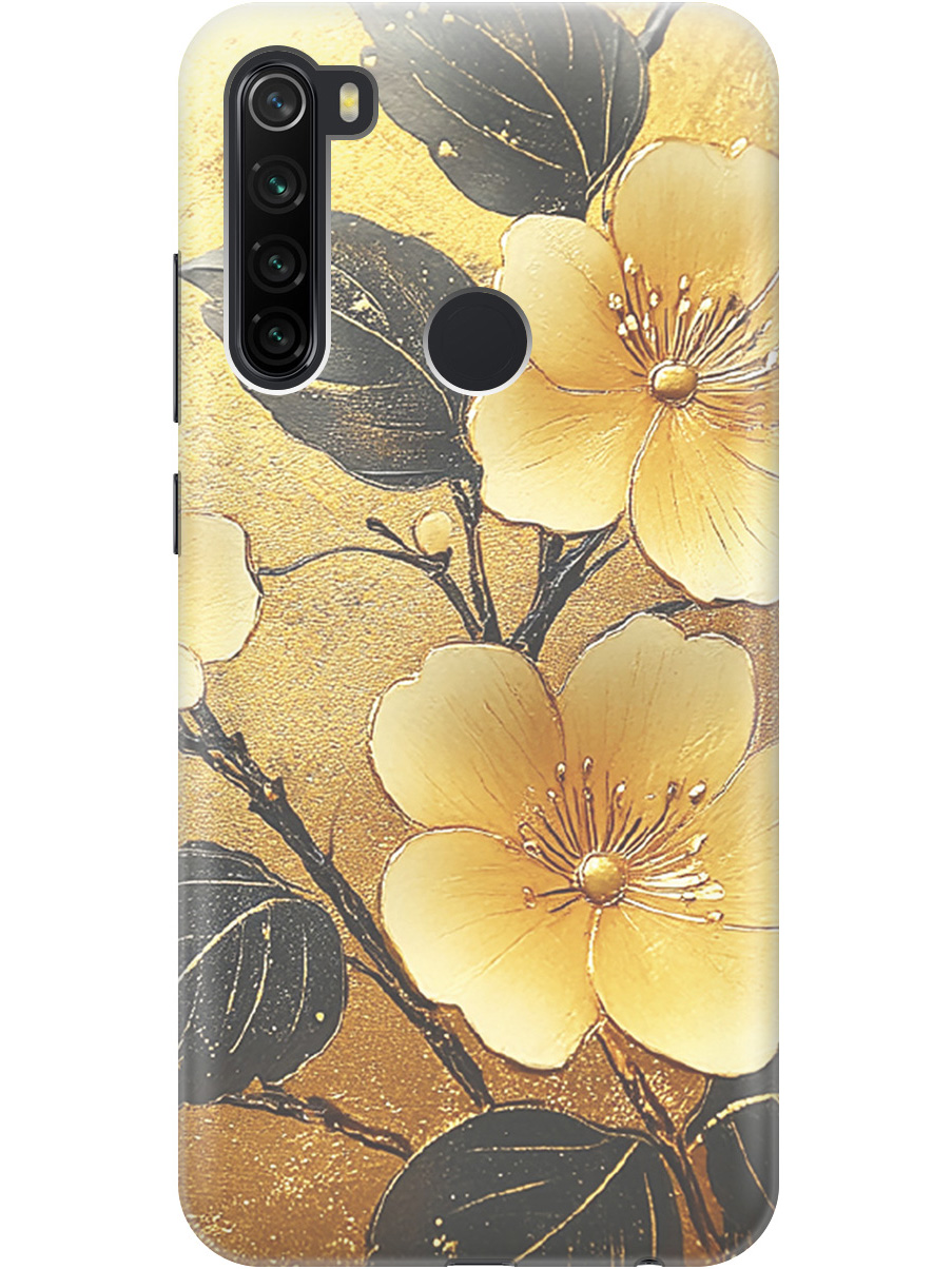 Силиконовый чехол на Xiaomi Redmi Note 8T с принтом "Цветы и золото", Прозрачный;желтый;черный, 722349024
Силиконовый чехол на Xiaomi Redmi Note 8T с принтом "Цветы и золото", Прозрачный;желтый;черный, 722349024