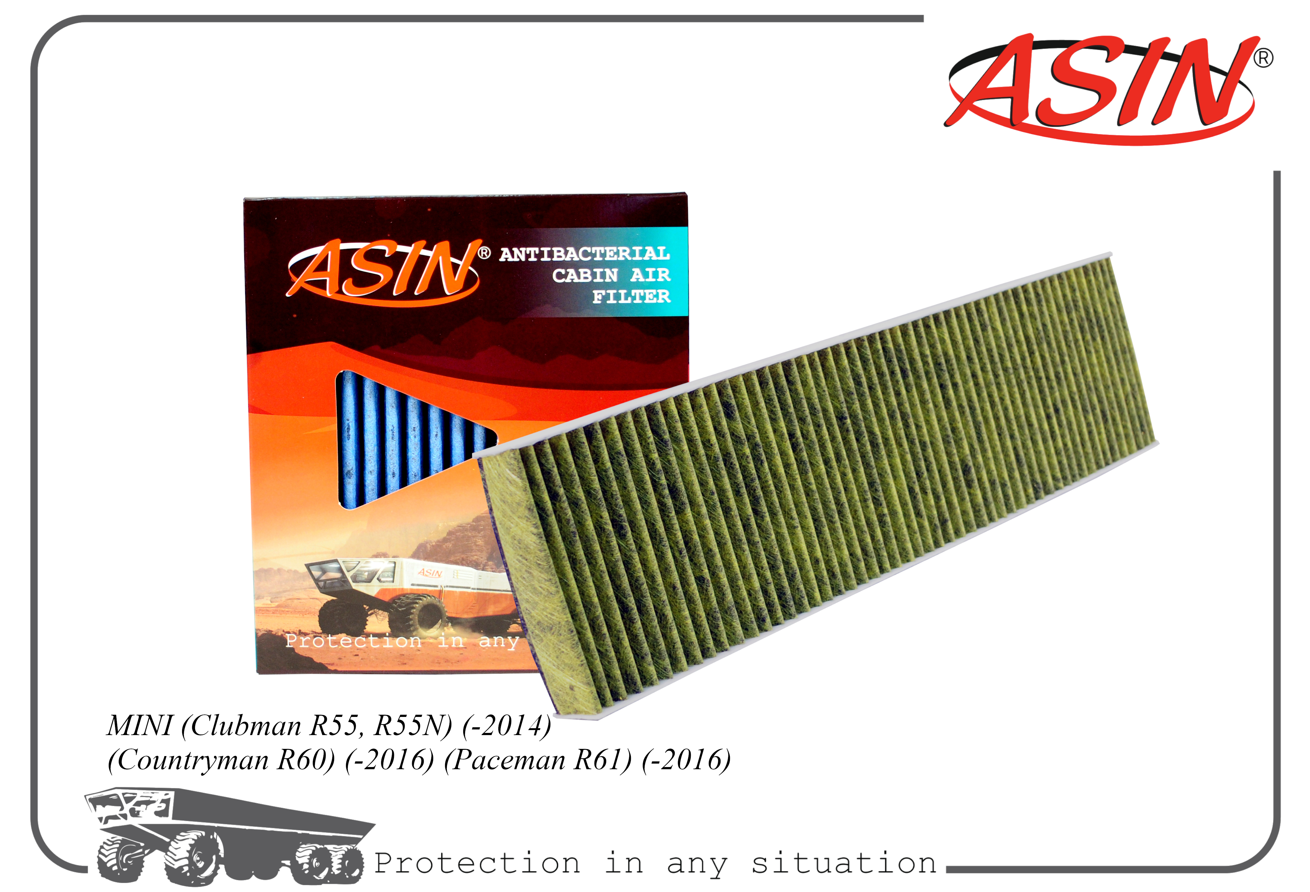 Фильтр салонный ASIN.FC2893A MINI Clubman R55, R55N -14 Countryman R60 -16 Paceman R61 -1, ASIN.FC2893A
Фильтр салонный ASIN.FC2893A MINI Clubman R55, R55N -14 Countryman R60 -16 Paceman R61 -1, ASIN.FC2893A