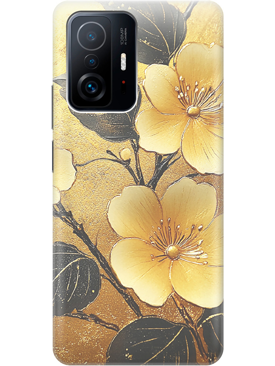 Силиконовый чехол на Xiaomi 11T / 11T Pro с принтом "Цветы и золото", Прозрачный;желтый;черный, 732395224
Силиконовый чехол на Xiaomi 11T / 11T Pro с принтом "Цветы и золото", Прозрачный;желтый;черный, 732395224