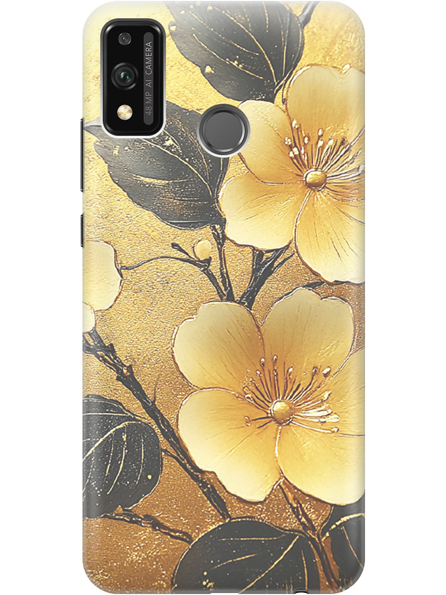 Силиконовый чехол на Honor 9X Lite с принтом "Цветы и золото", Прозрачный;желтый;черный, 723565424
Силиконовый чехол на Honor 9X Lite с принтом "Цветы и золото", Прозрачный;желтый;черный, 723565424