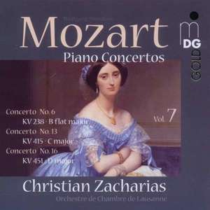 - Mozart: Piano Concertos, Vol. 7, 1 CD 
- Mozart: Piano Concertos, Vol. 7, 1 CD
