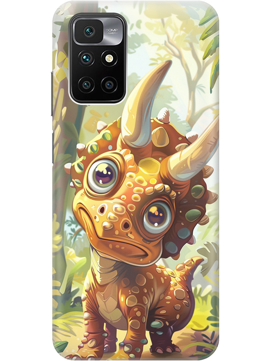 Силиконовый чехол на Xiaomi Redmi 10 с рисунком "Малыш-динозавр", Желтый;зеленый, 20000615
Силиконовый чехол на Xiaomi Redmi 10 с рисунком "Малыш-динозавр", Желтый;зеленый, 20000615