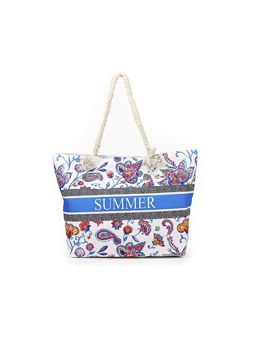 фото Пляжная сумка женская rosedena bag-46-11277-2, синий