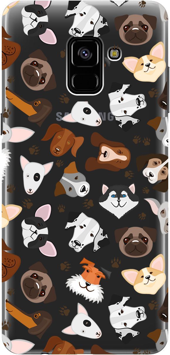Чехол на Samsung Galaxy A8+ (2018) "Dogs Pattern" прозрачный, Прозрачный;коричневый, 5407
Чехол на Samsung Galaxy A8+ (2018) "Dogs Pattern" прозрачный, Прозрачный;коричневый, 5407