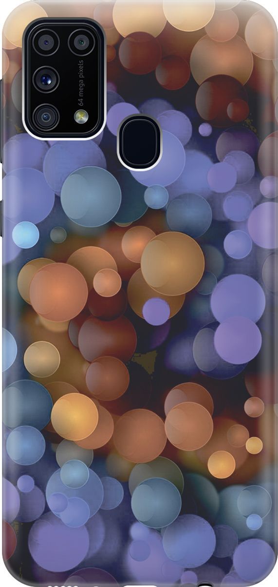 Чехол на Samsung Galaxy M31 с принтом "Сиренево-оранжевые шарики", Фиолетовый;оранжевый, 6267
Чехол на Samsung Galaxy M31 с принтом "Сиренево-оранжевые шарики", Фиолетовый;оранжевый, 6267
